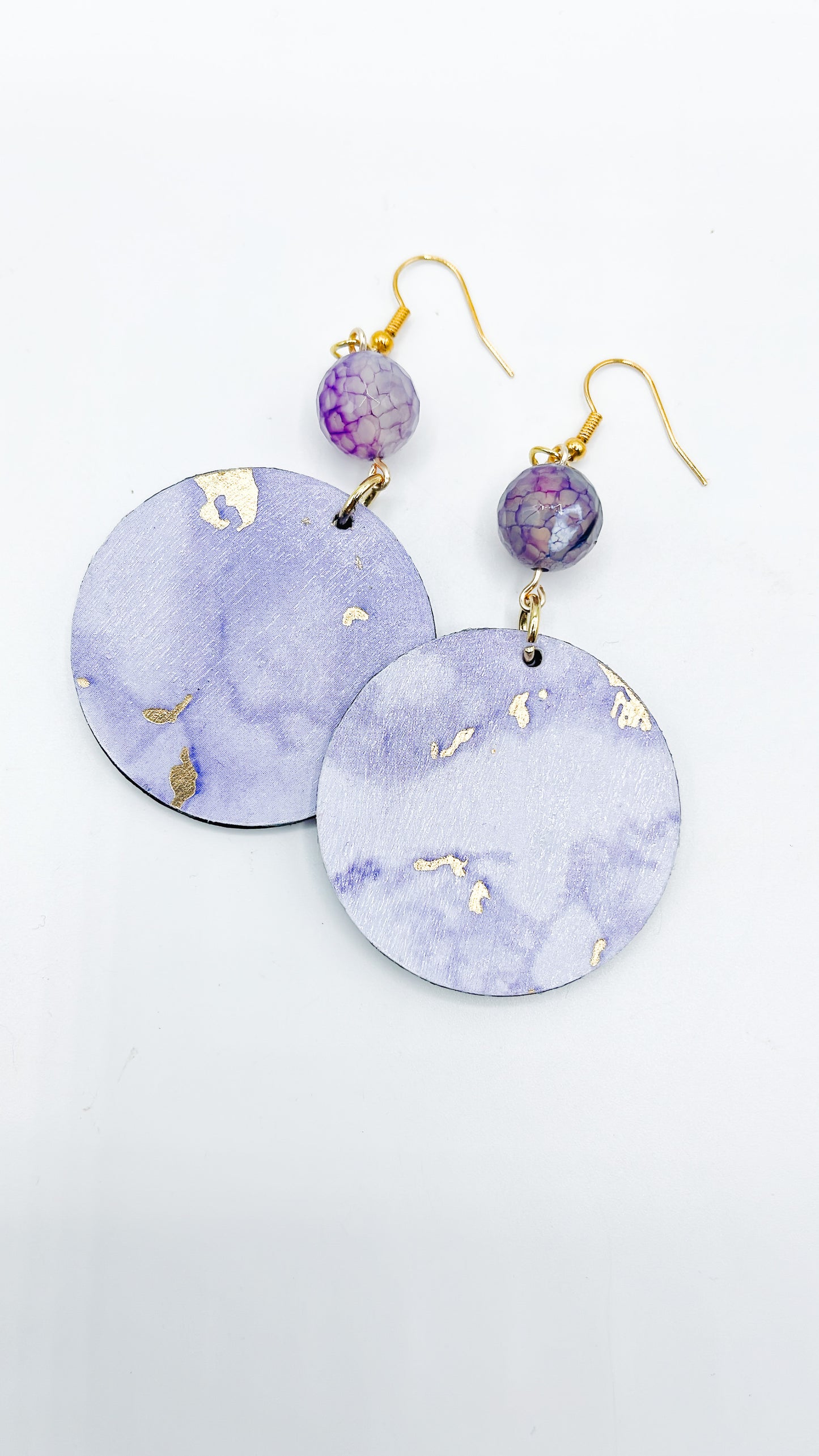 Earrings - Purple Reign