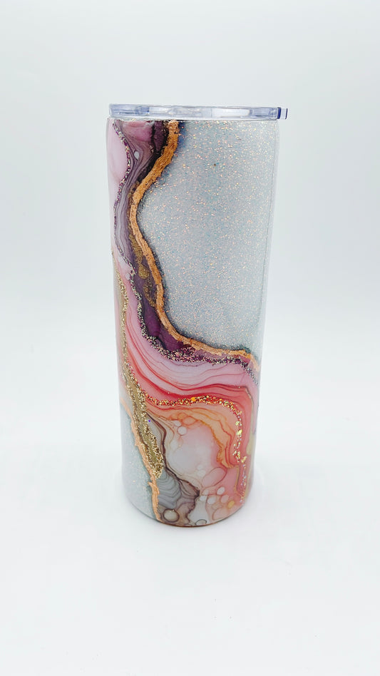 Geode Glitter Tumbler #2 - Ready to Ship