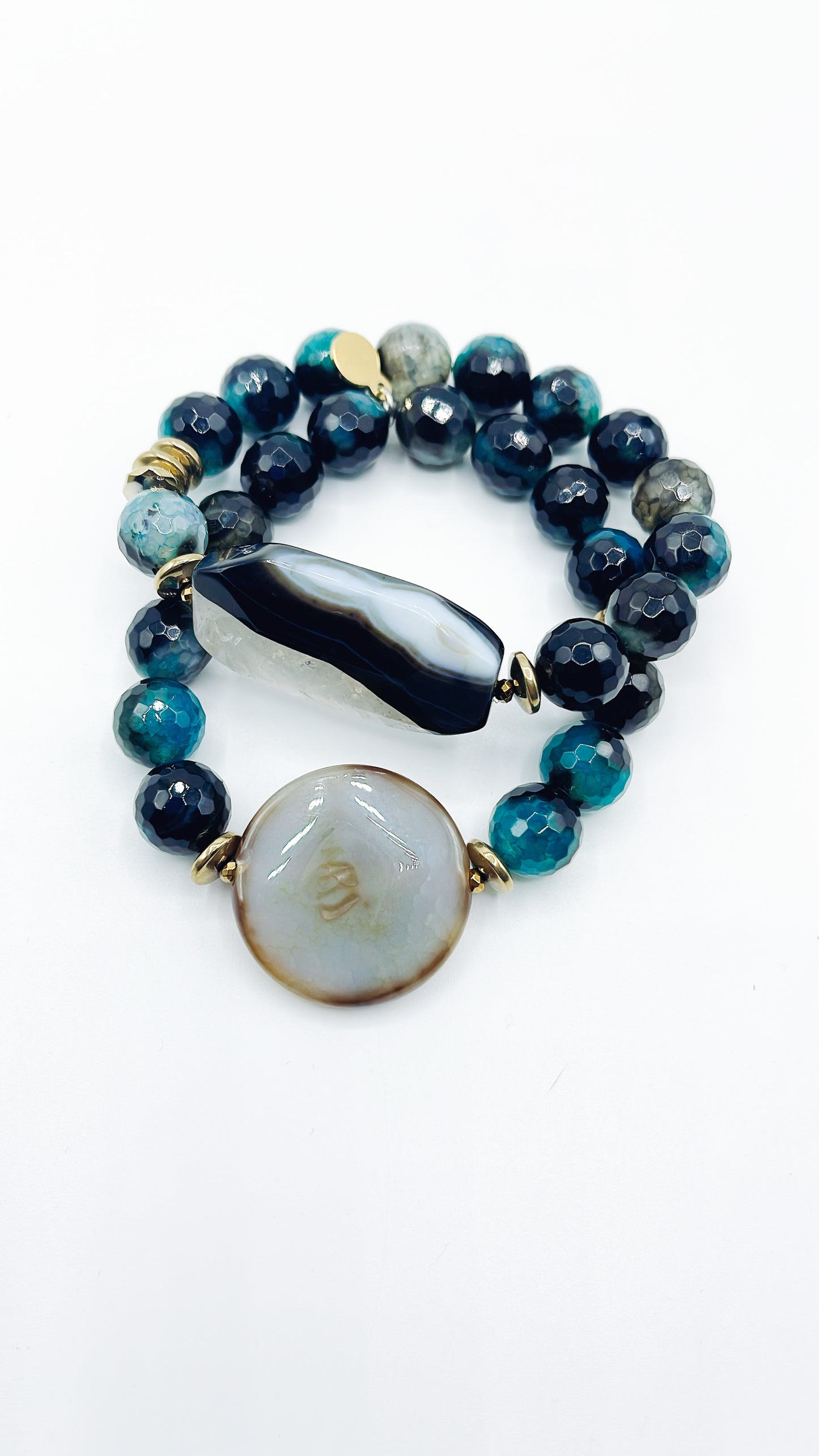 Green Agate #1 - Gemstone Bracelet