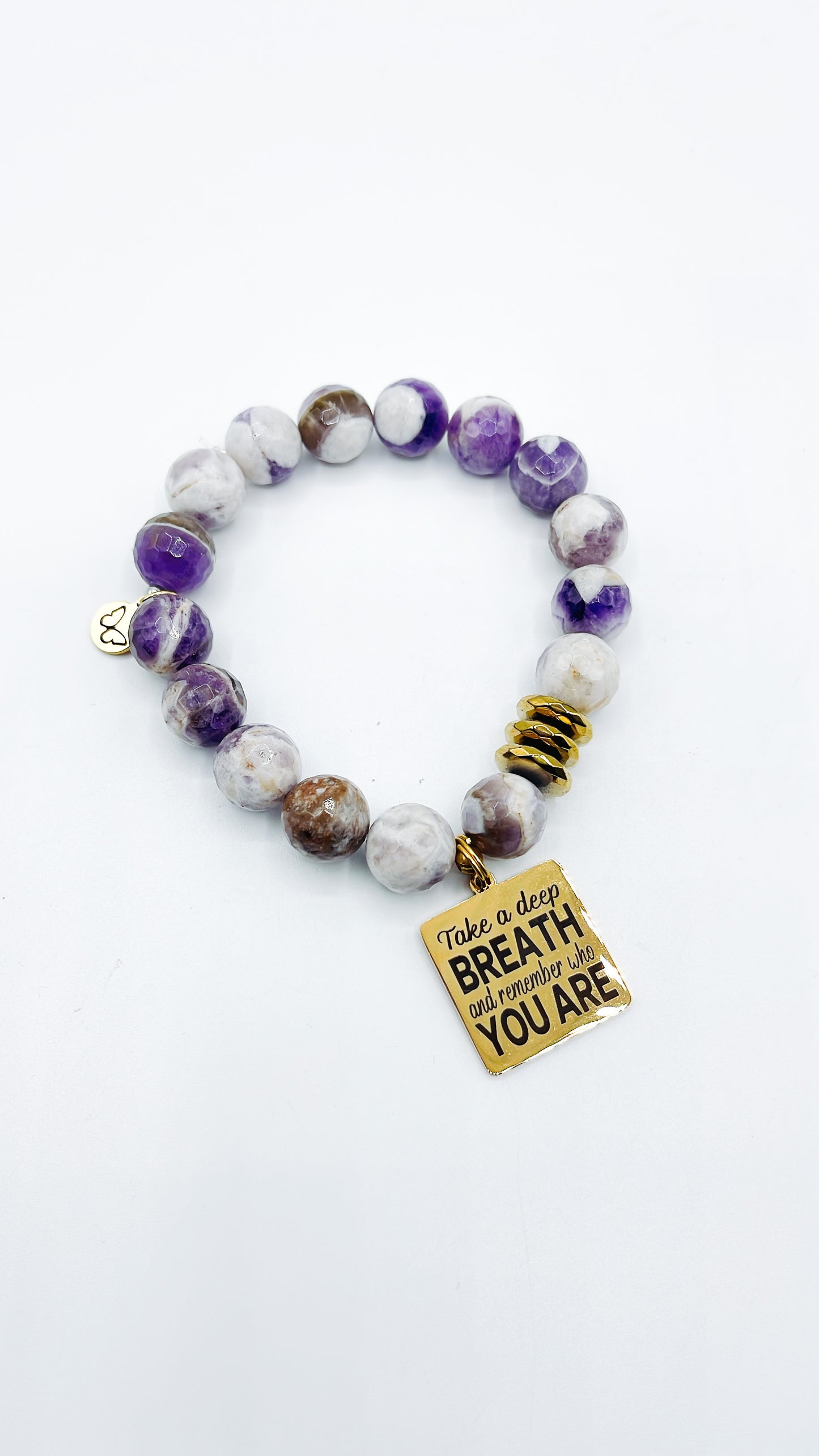 Mind Your Beautiful - Amethyst Gemstone Bracelet