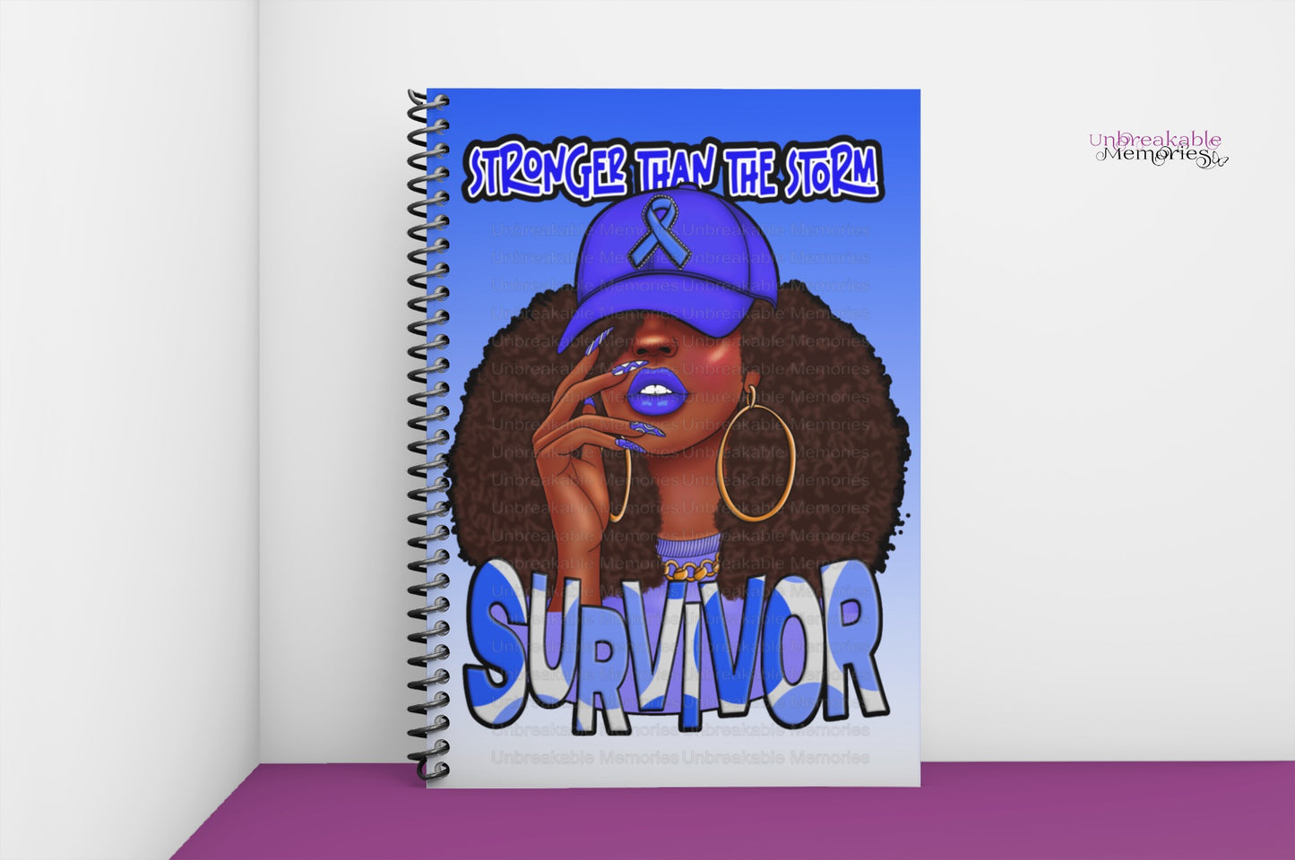 "Stronger than the Storm - Survivor" Journal