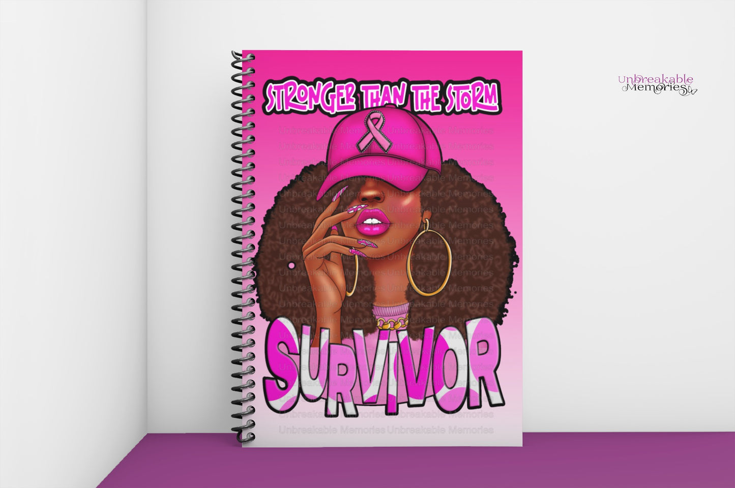 "Stronger than the Storm - Survivor" Journal