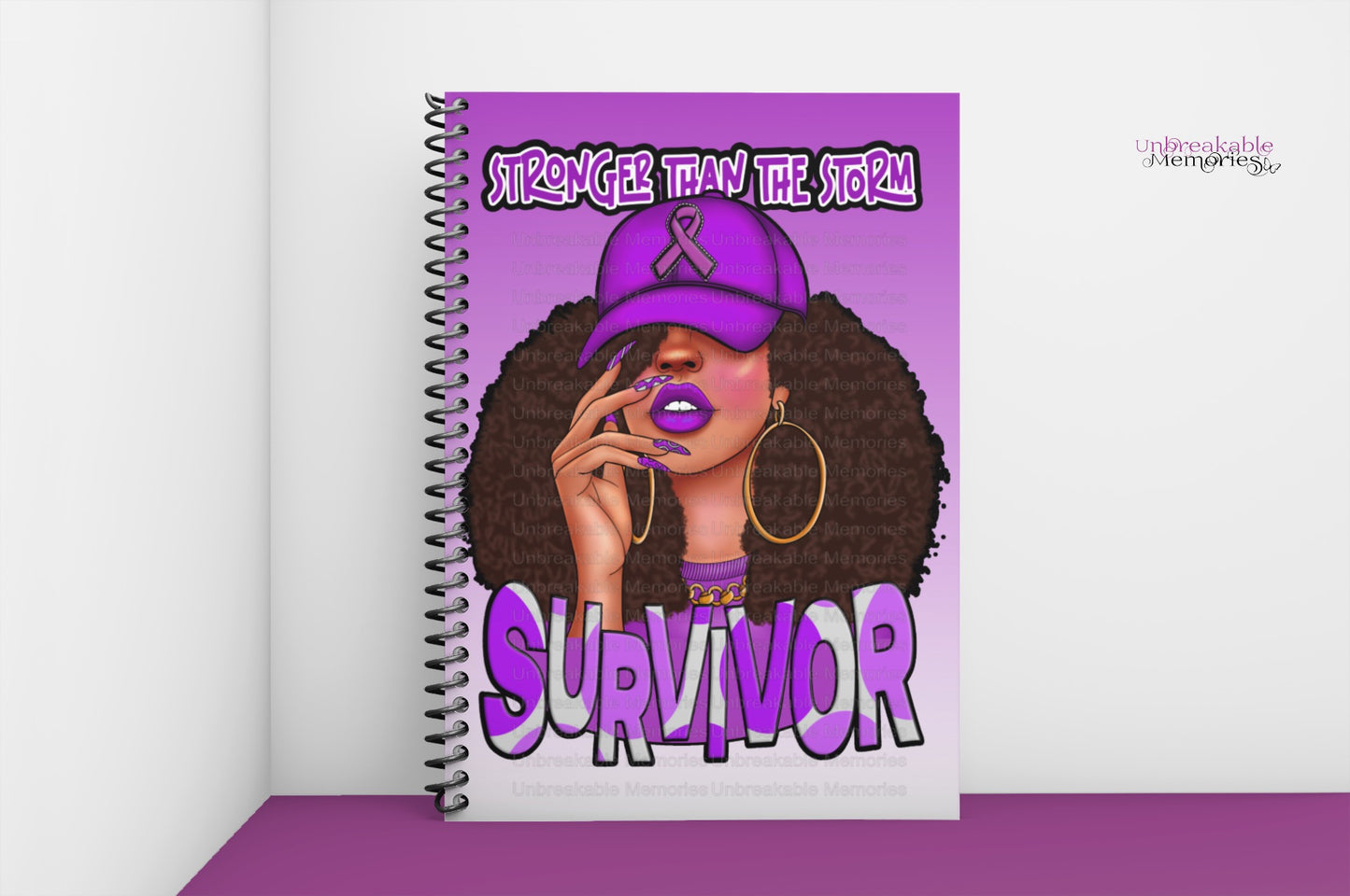 "Stronger than the Storm - Survivor" Journal