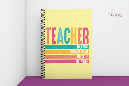 Notebook - "Teacher"