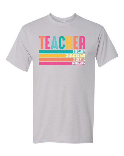 Teacher, Education, Motivator Tee