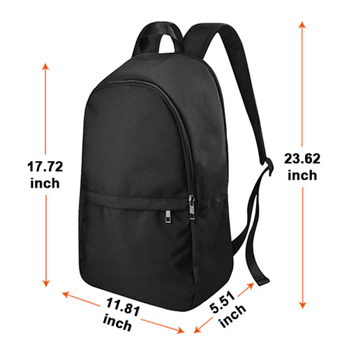 Ladies backpack with online side pockets